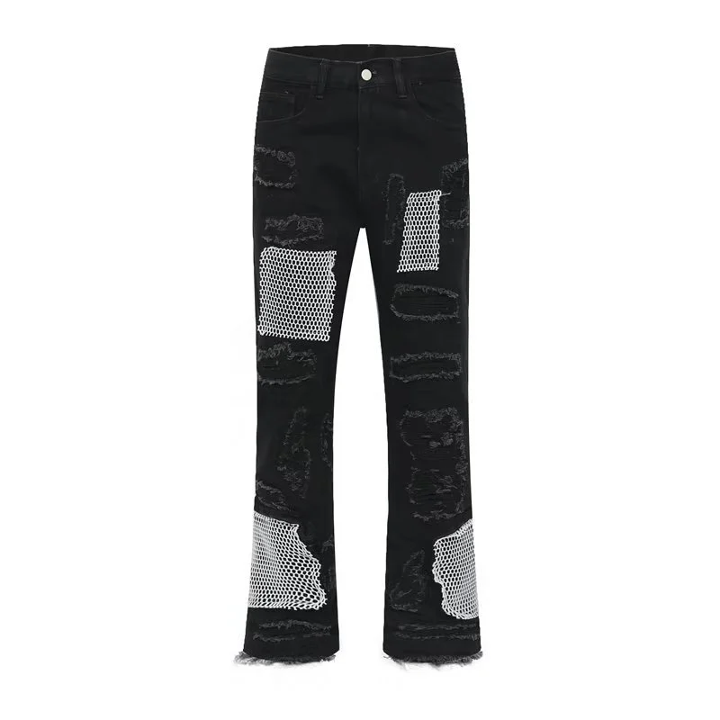 Accumulation Feeling Burrs Mop Trousers Men - Image 3