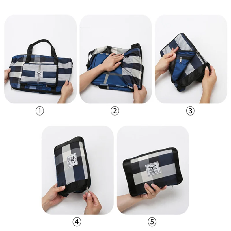 Foldable Travel Duffel Bag Fitness Gym Waterproof Dry - Image 6