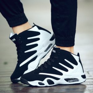 Men Air Cushion Basketball Shoes Wear-resistant