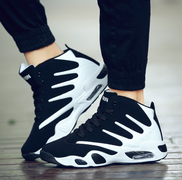 Men Air Cushion Basketball Shoes Wear-resistant