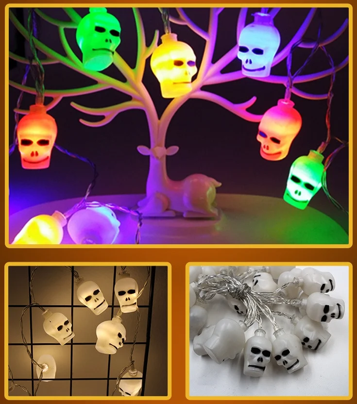 Halloween Decoration Pumpkin Light LED String Lights - Image 9