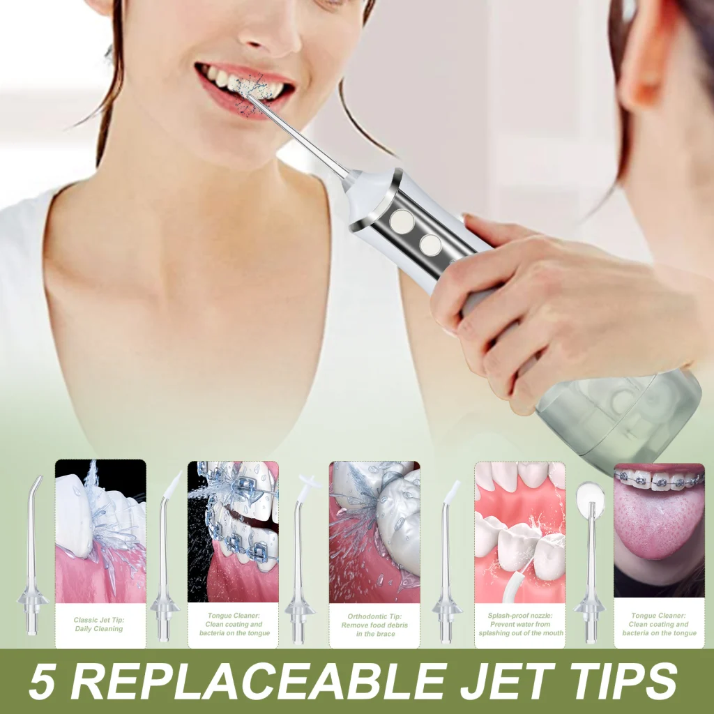 3 Modes Oral Irrigator USB Rechargeable Water Floss