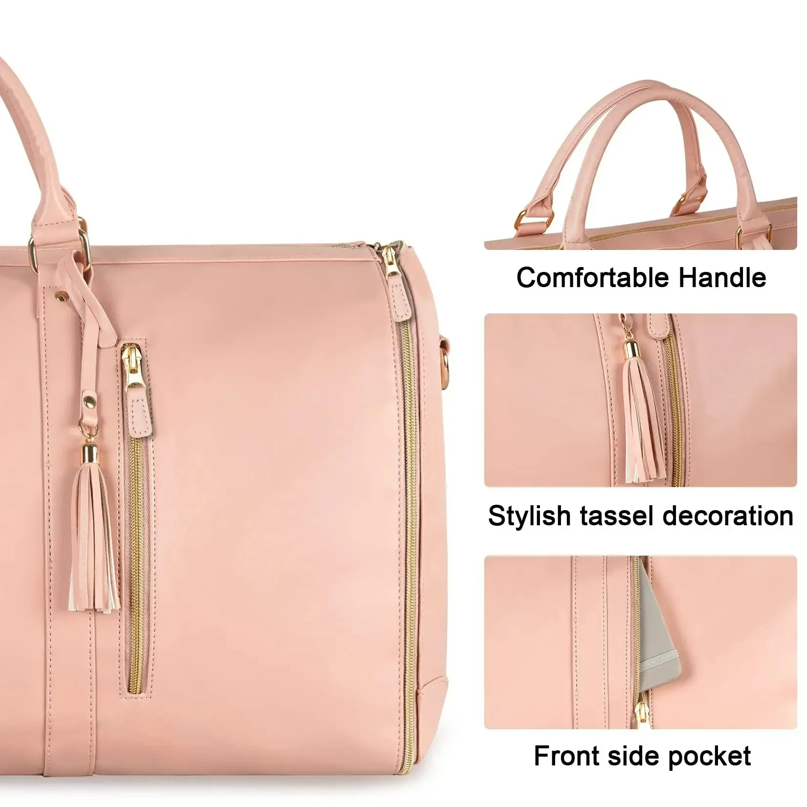 Foldable Women's Travel Convenient Carry-on Clothing - Image 3