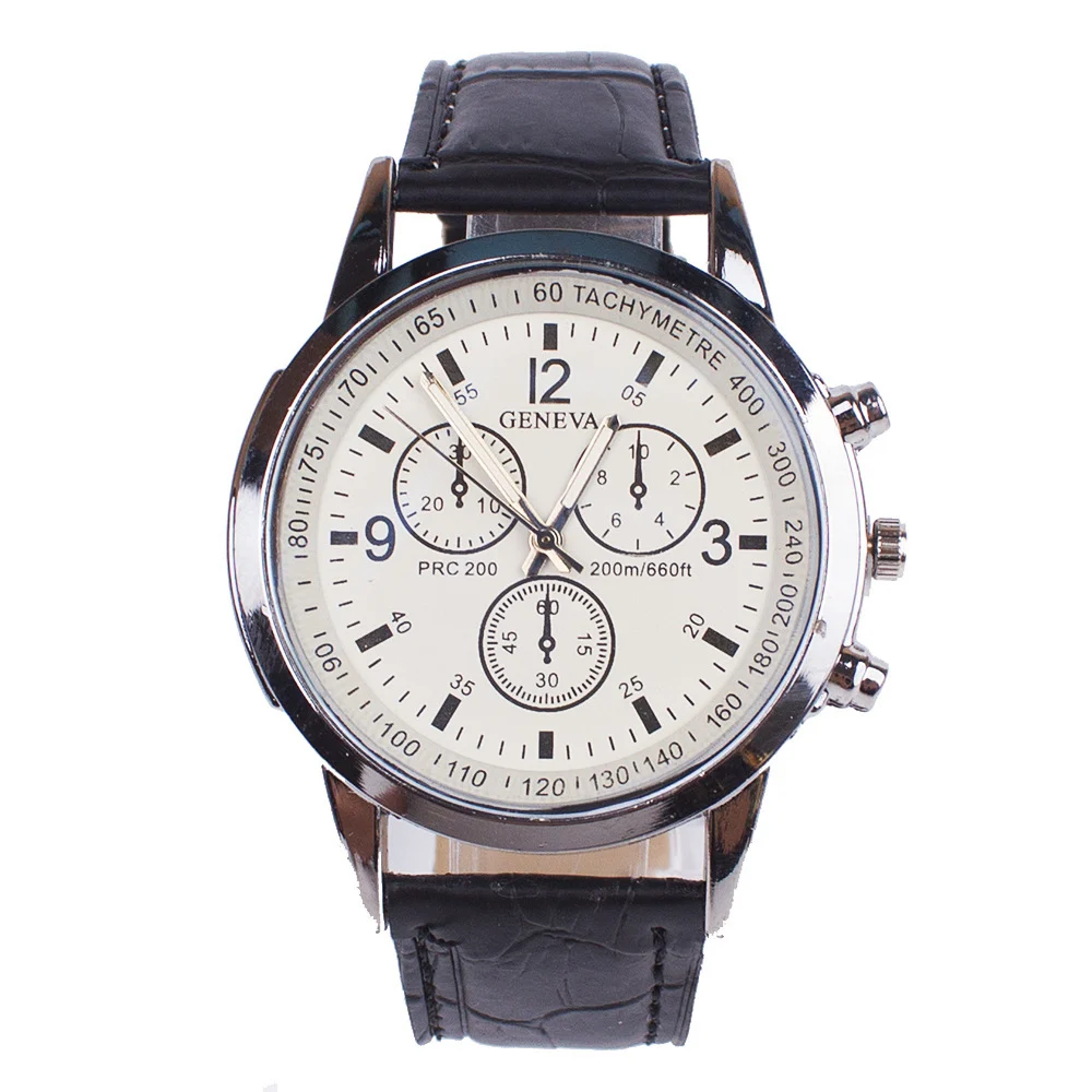 Blue Light Glass Wrist Watch Men Watches - Image 7