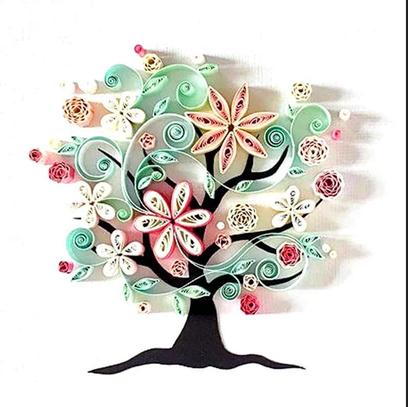Quilted Paper Painting Material Package Slot Series - Image 10
