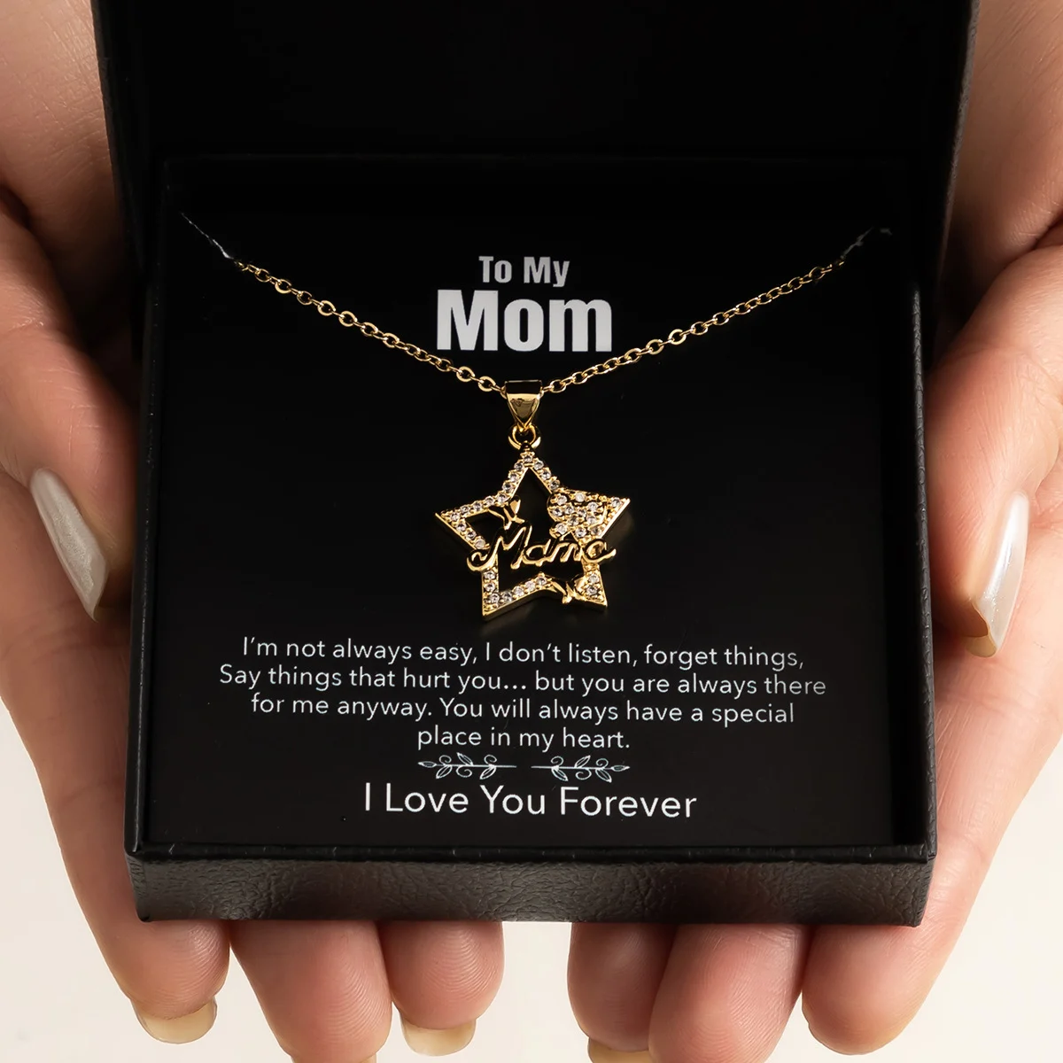 Mother's Day Necklace Gift Box Love Necklace for Women - Image 2