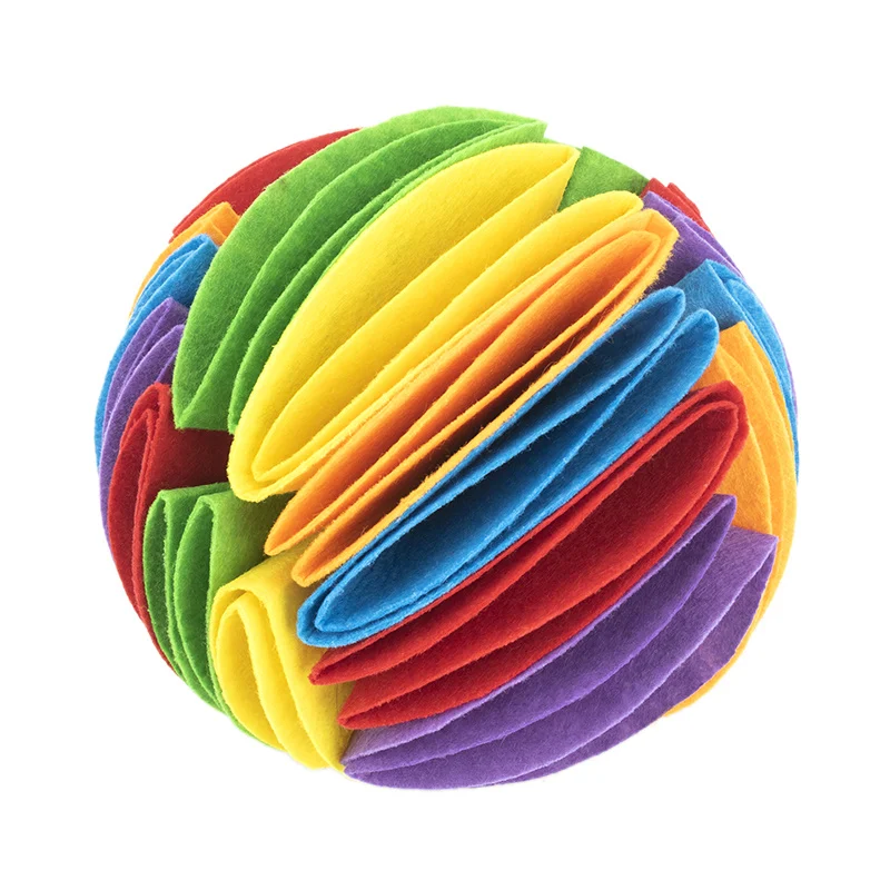 Foldable Dog Snuffle Ball Dog Training Toys Increase IQ - Image 3