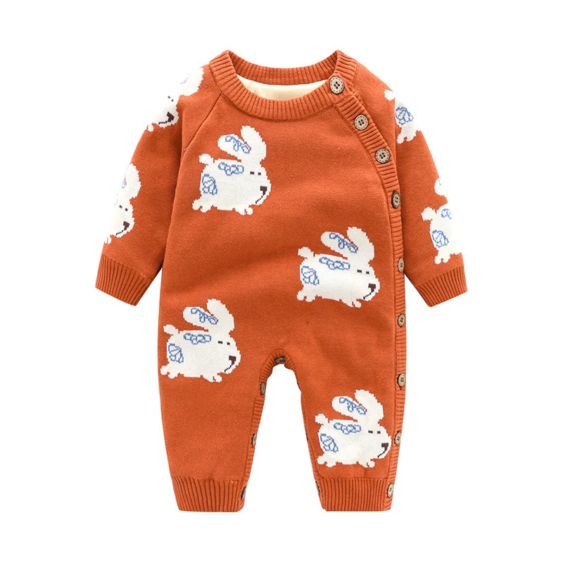 Newborn Baby Clothes Baby Crawling Clothes Thickening - Image 7