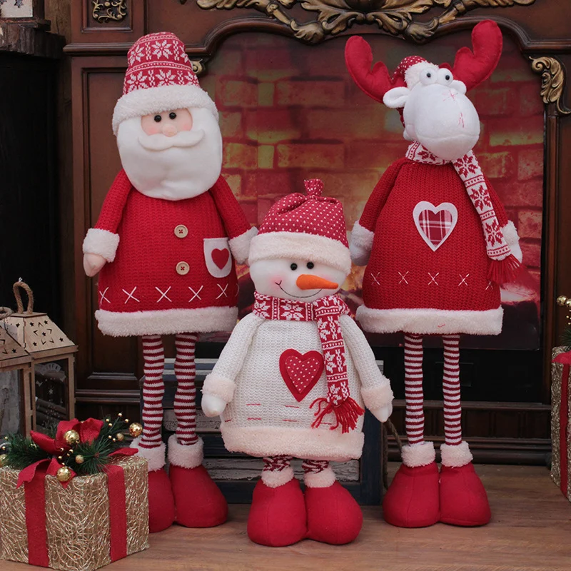Christmas Decorations for Home Big Santa Claus Doll - Image 2
