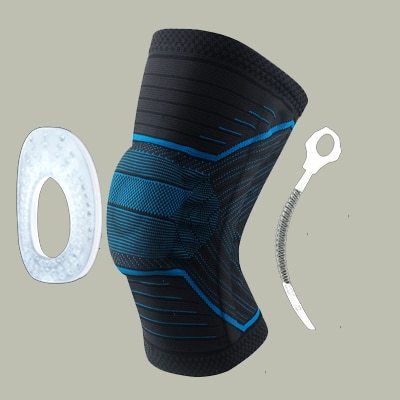 Knee Patella Protector Brace Silicone Spring Knee Pad - Image 3