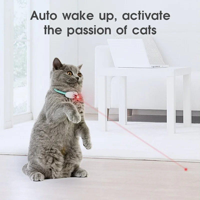 Automatic Cat Toy Smart Laser Teasing Cat Collar - Image 2
