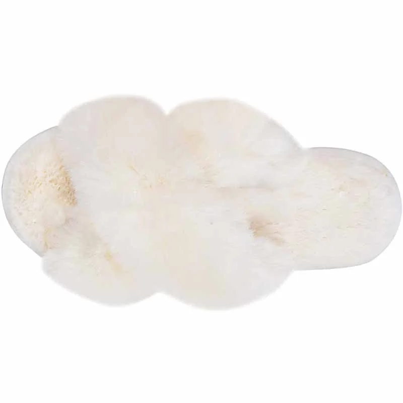 Women Fashion Warm Fluffy Slippers Cozy Faux Fur Cross - Image 4