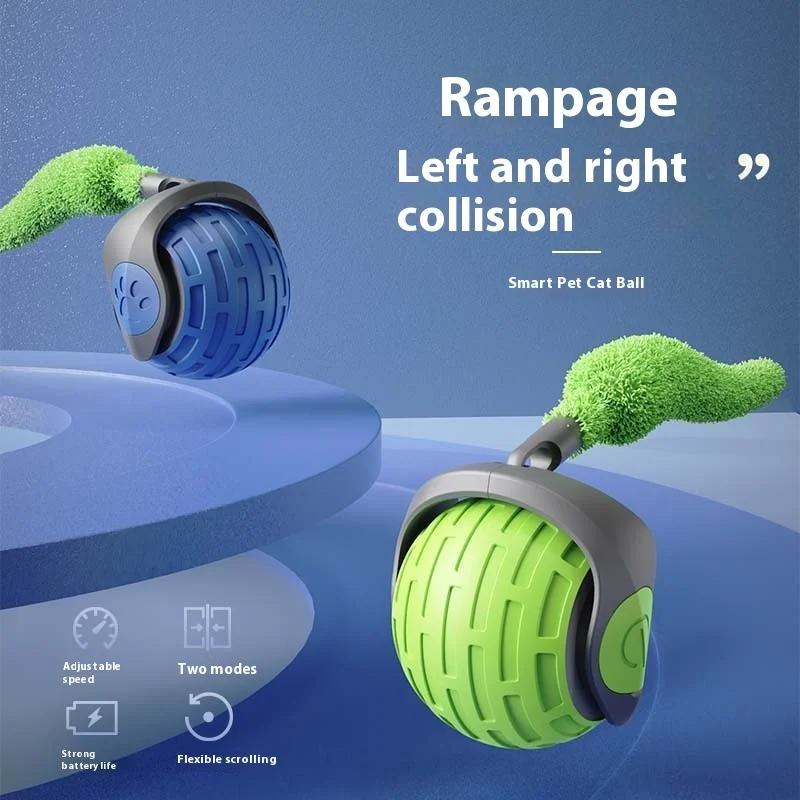 Interactive Cat Toys Ball Auto Electric Rolling Ball - Image 5