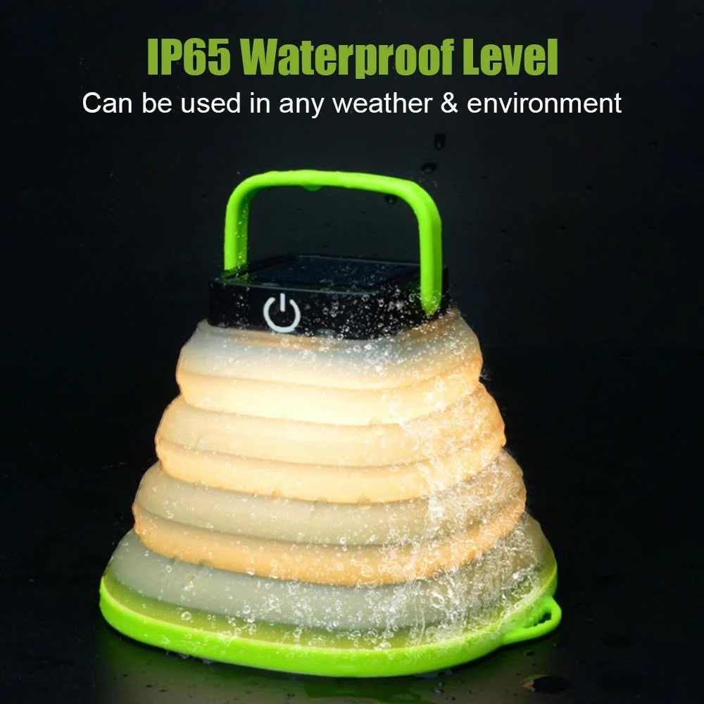 Collapsible Camping Light IP68 Waterproof Solar - Image 4