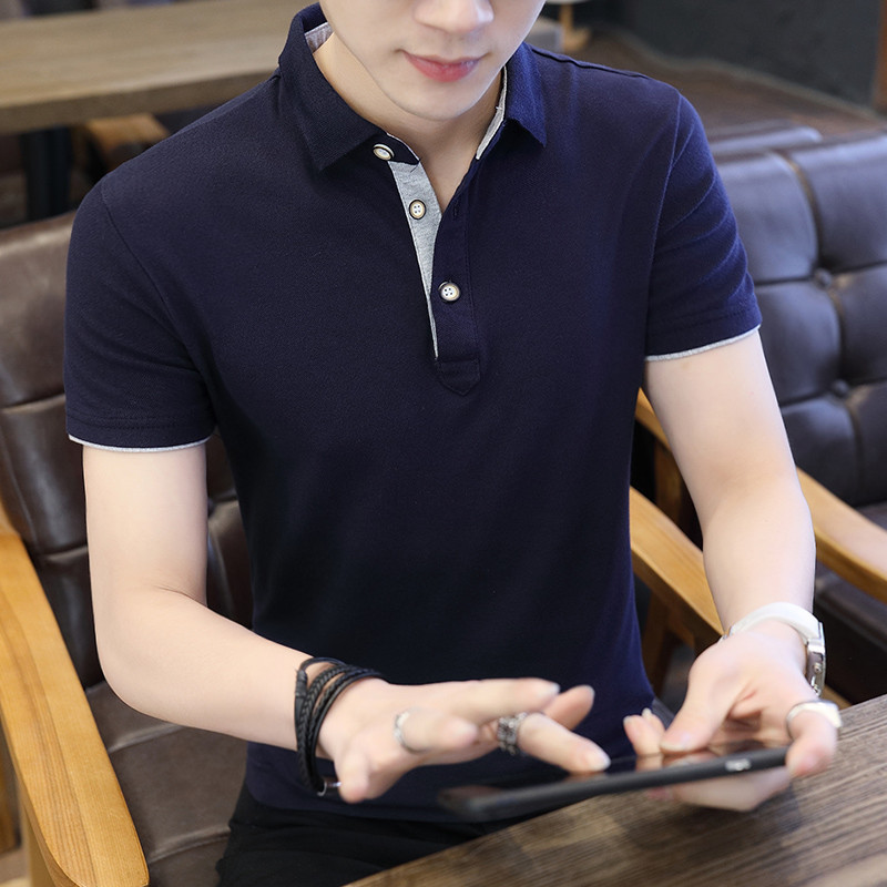 Polo Shirt for Men Casual Short Sleeve Polo Shirts - Image 4