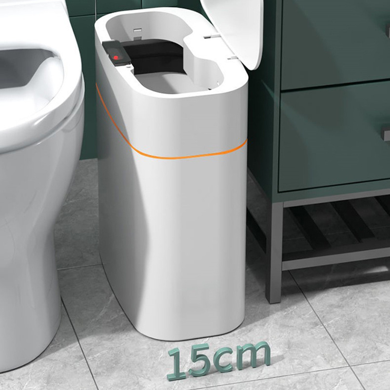 Smart Trash Can with Lid for Bedroom and Living Room - Image 5