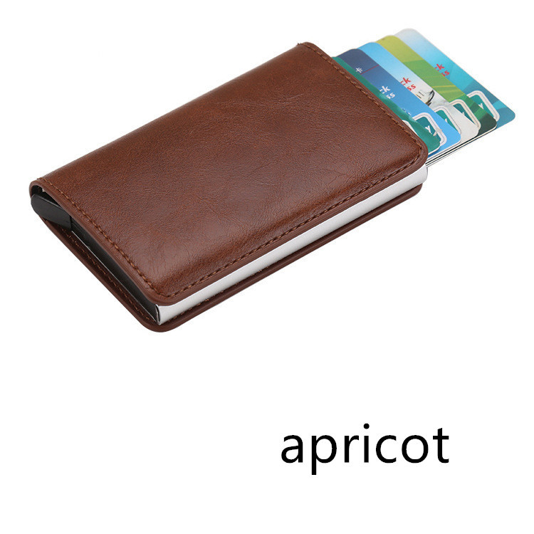 PU Automatic Card Card Holder RFID Multi-function Card - Image 7
