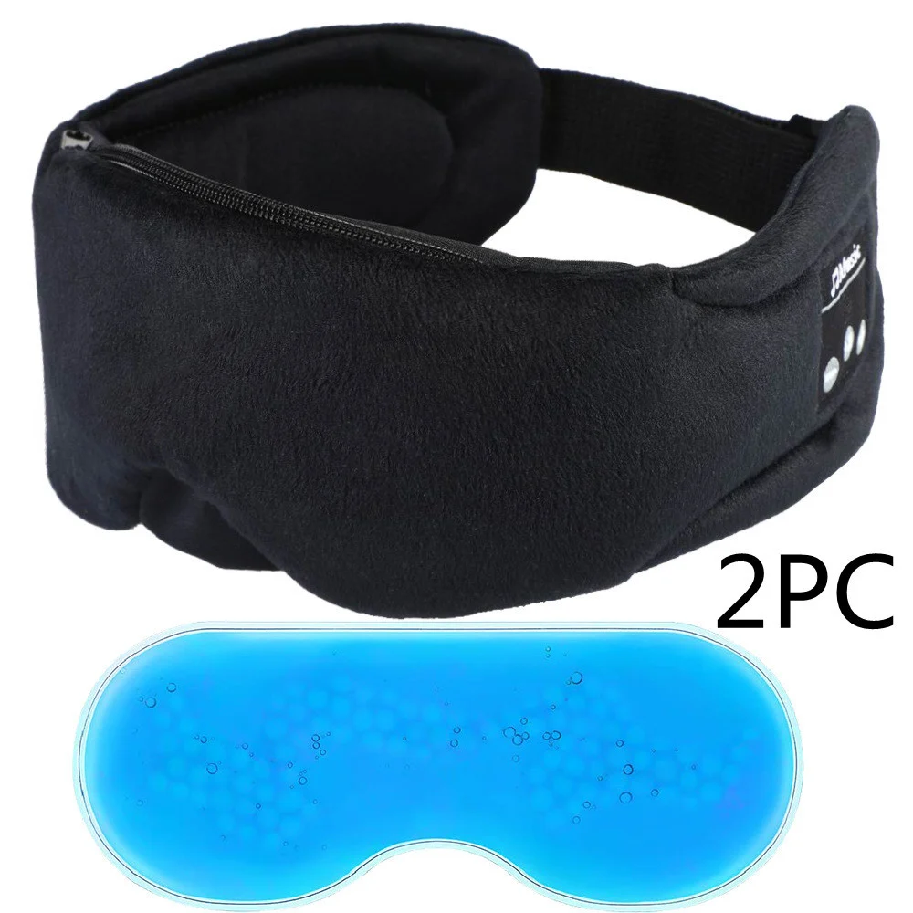 Washable Sleep Earphone Eye Mask Wireless Bluetooth - Image 9