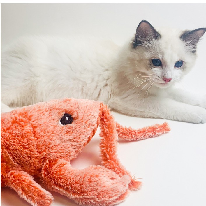 Pet Toys Electric Jumping Shrimp USB Charging - Image 10