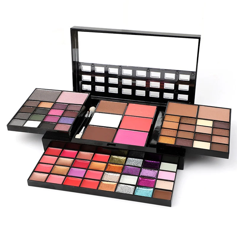 74 Colors Makeup Set Lip Gloss Blush Eyeshadow - Image 7