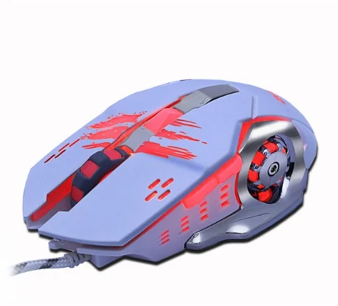 Silent mute computer notebook wired gaming mouse - Image 4