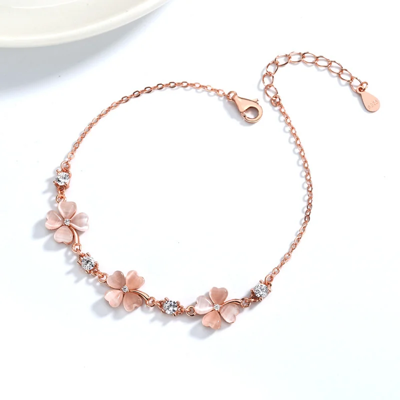 Fashion Jewelry Opal Crystal Gemstones Chain Bracelets - Image 7