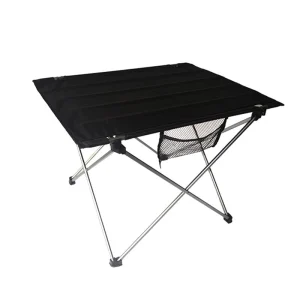 Outdoor Camping Small Folding Table Aviation Light