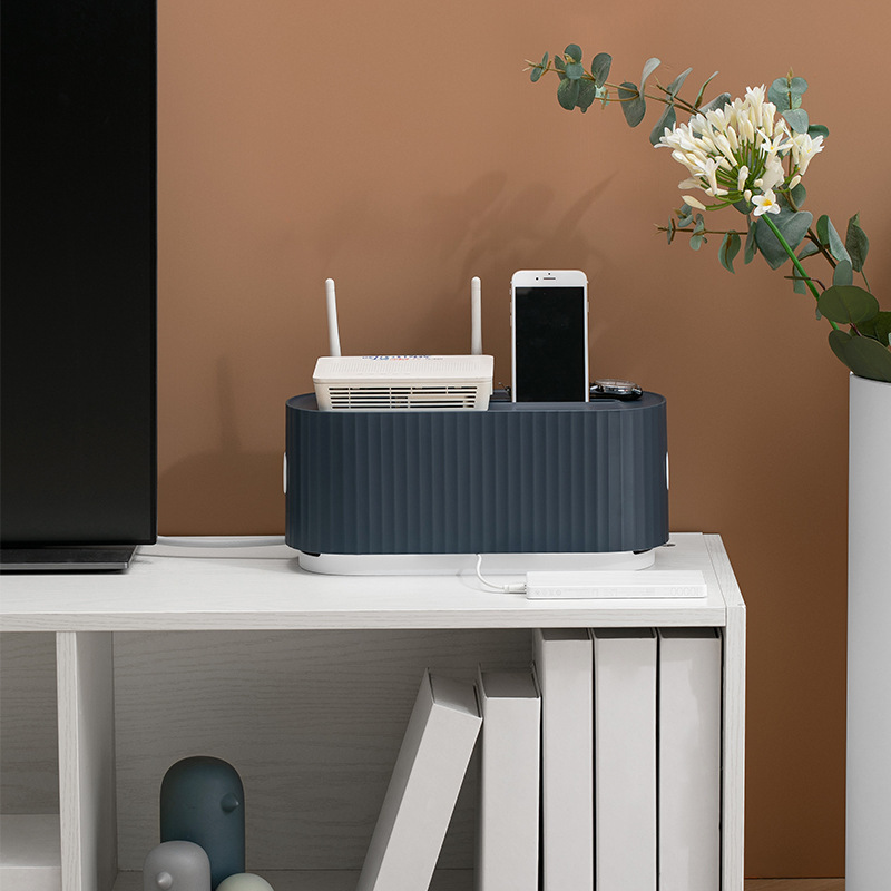 Power Strip Wire Case Cable Storage Box Anti Dust - Image 6
