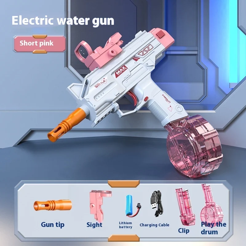 Children Automatic UZI Electric Backpack Water - Image 6