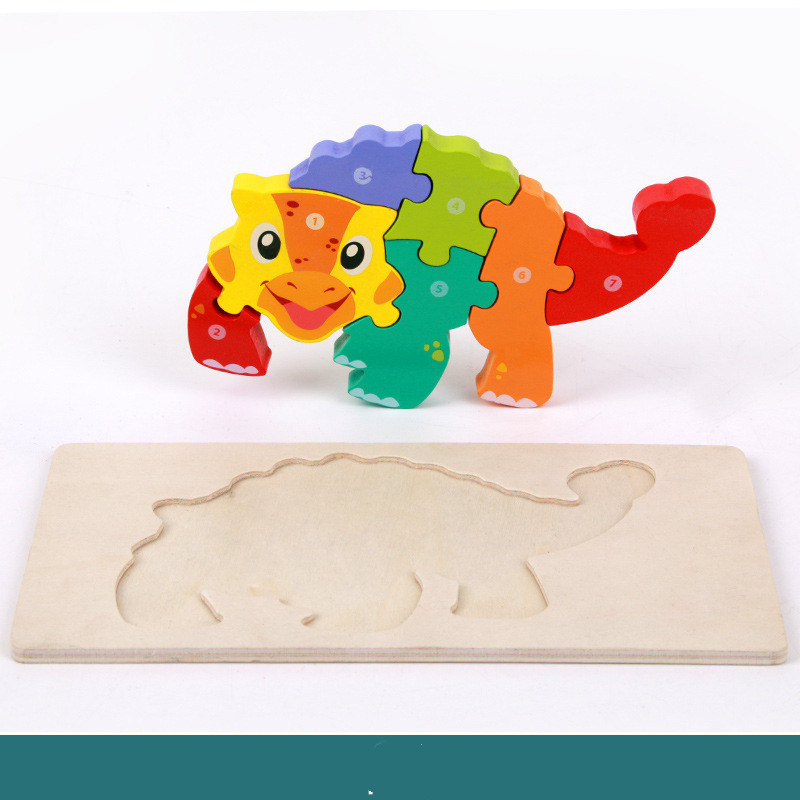 Children's Educational Toys Wooden Three-dimensional - Image 6