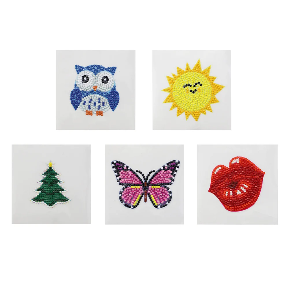5D DIY Diamond Painting Stickers Kits for Kid Christmas - Image 2