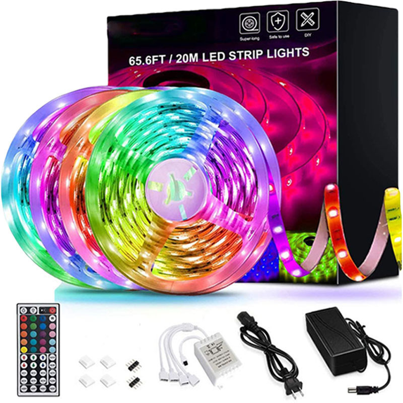 LED Strip Lights Lamp 5050 RGB Flexible Tape Diode 5M
