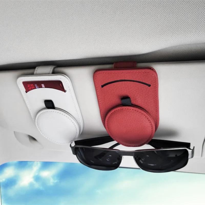 Car Glasses Holder Universal Sun Visor Eyeglasses Clip - Image 3