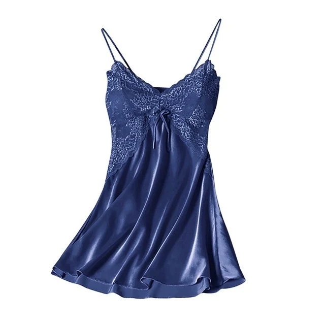 Pijamas Women Pajamas Sexy Lingerie Satin Pajamas Lace Night - Image 7
