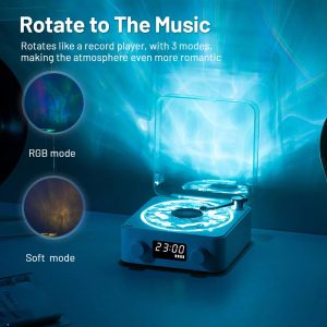 Retro Turntable Speaker Wireless Bluetooth-compatible