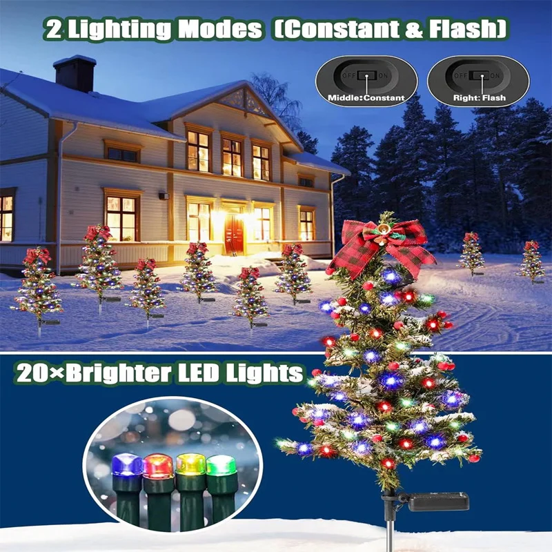Waterproof Outdoor Christmas Decorations Solar - Image 5