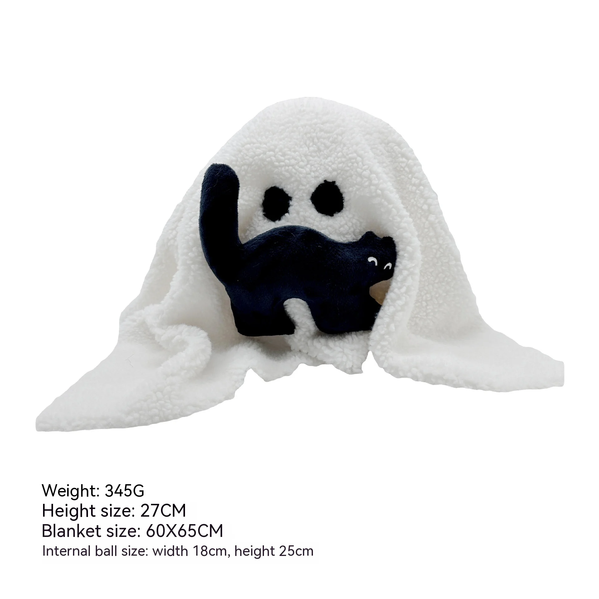 Halloween Ghost Plush Toy Doll Halloween Decorations - Image 6