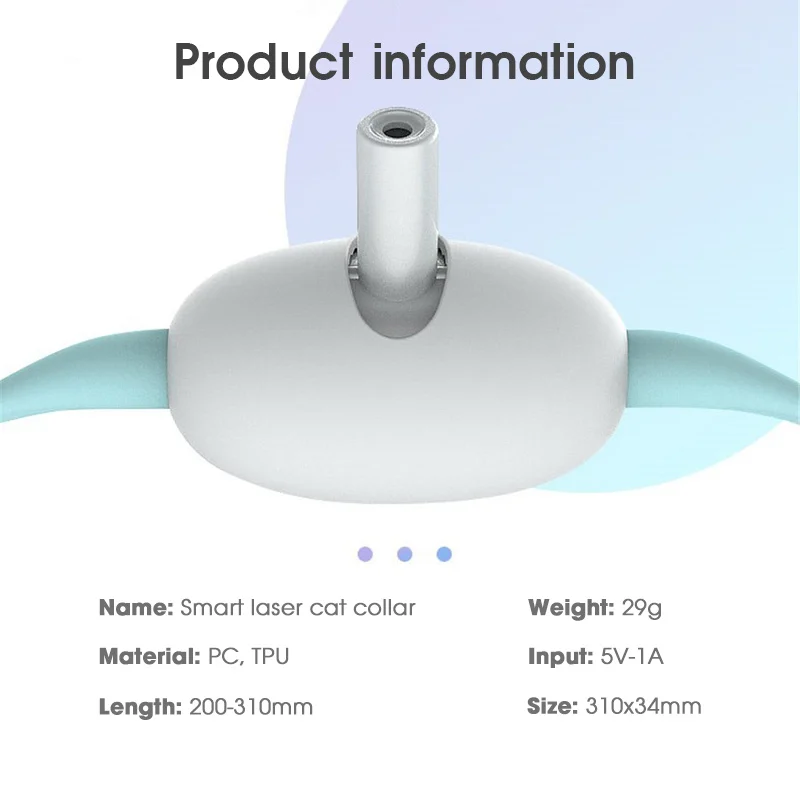 Automatic Cat Toy Smart Laser Teasing Cat Collar - Image 5