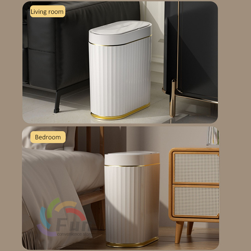 Smart Trash Can with Lid for Bedroom and Living Room - Image 8