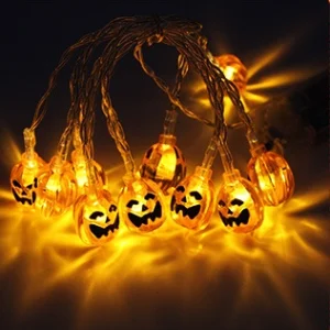 Halloween Decoration Pumpkin Light LED String Lights