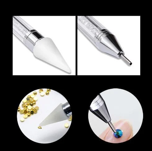 Dual-ended Nail Dotting Pen Diamond Painting Pen - Image 2