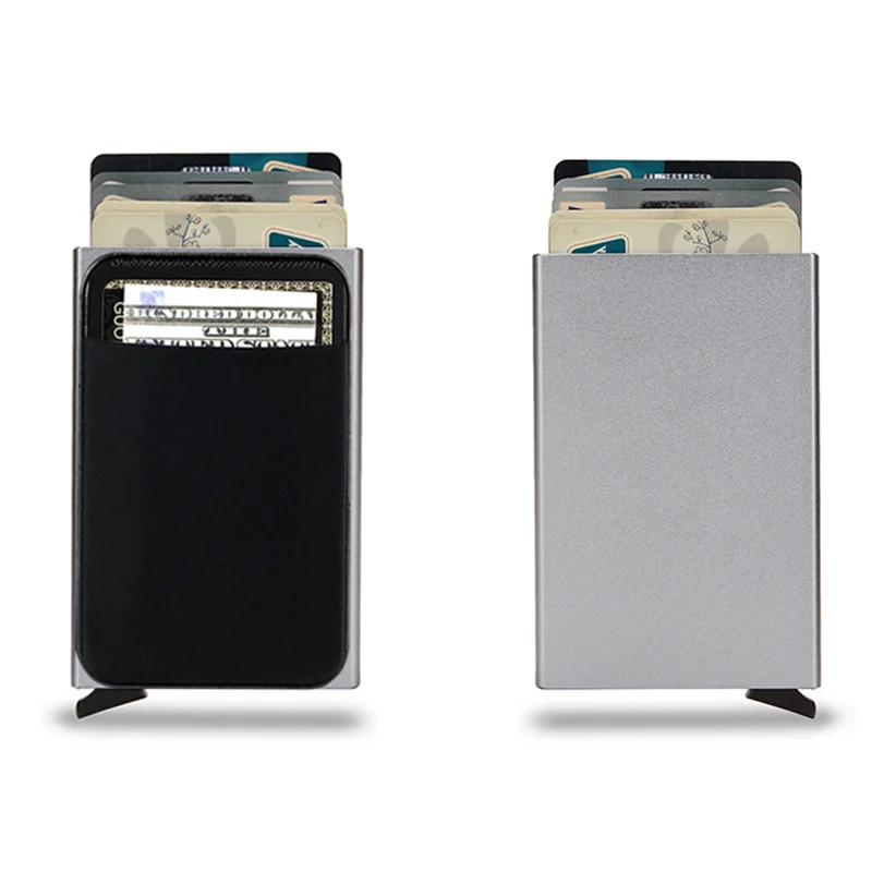 Metal Credit Card Holder Smart Wallet - Image 4