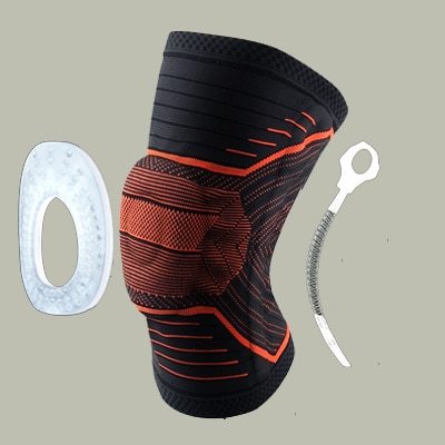Knee Patella Protector Brace Silicone Spring Knee Pad - Image 9
