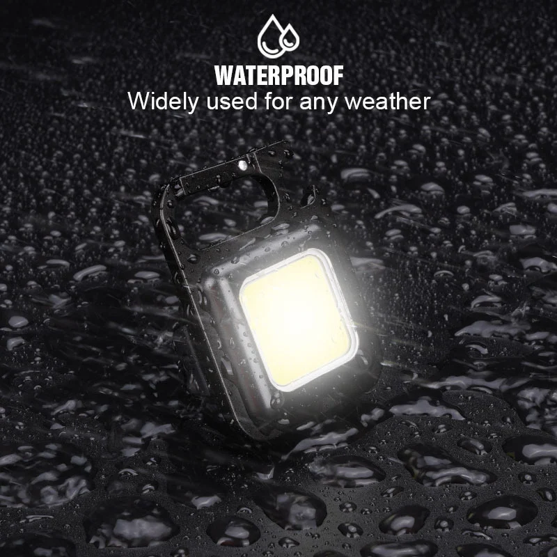 Outdoor USB Mini Alloy Keychain Light Home Emergency - Image 8