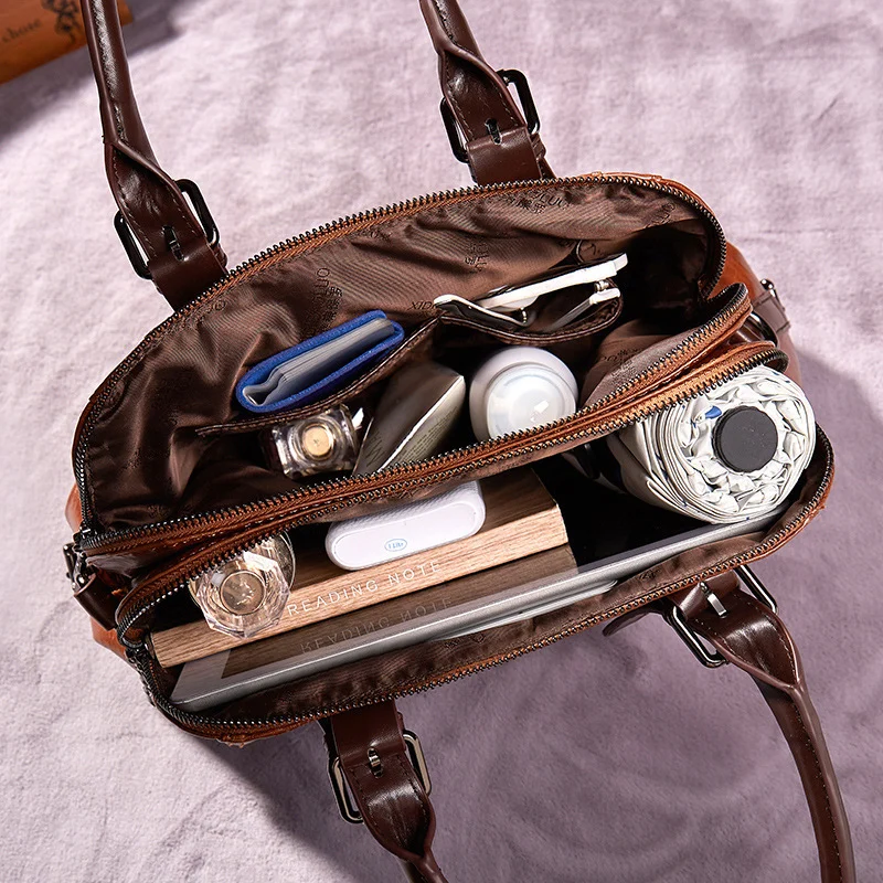 Bag Female Women's Genuine Leather Bags Handbags - Image 6