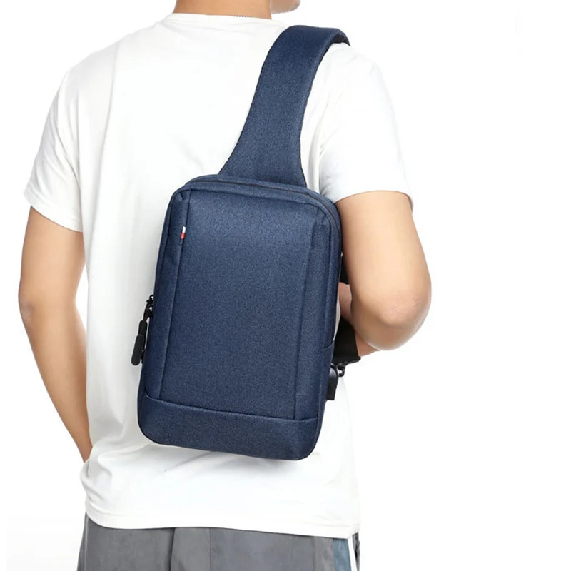 Men Chest Bag Shoulder Bags Crossbody Sling Backpack - Image 5