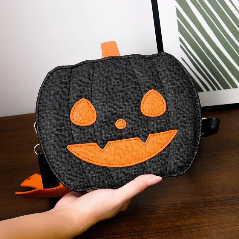 Halloween Bags Funny Pumpkin Cartoon Shoulder Crossbody - Image 9