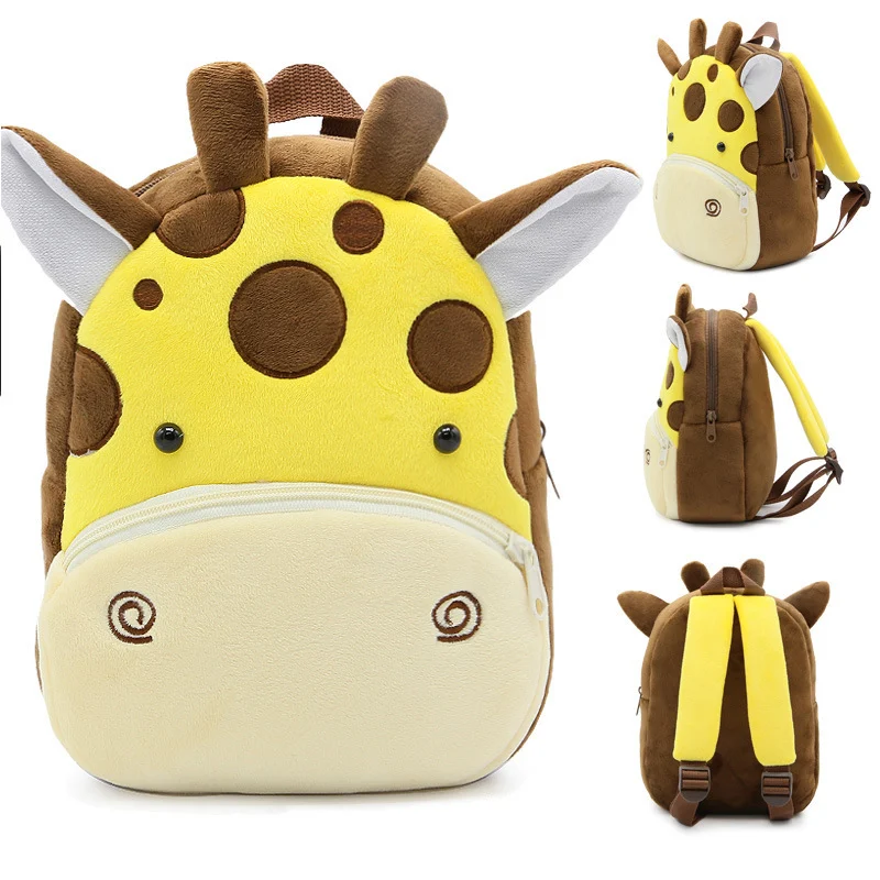 Kindergarten Small School Bag Animal Backpack - Image 5