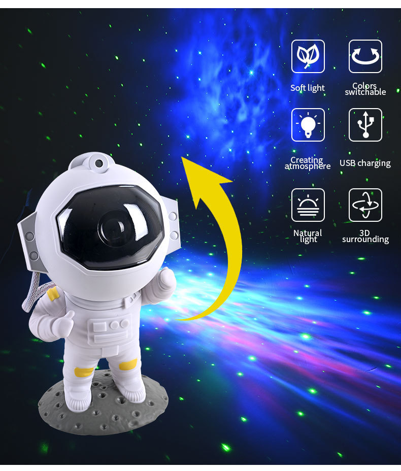 Astronaut Galaxy Star Projector - Image 8