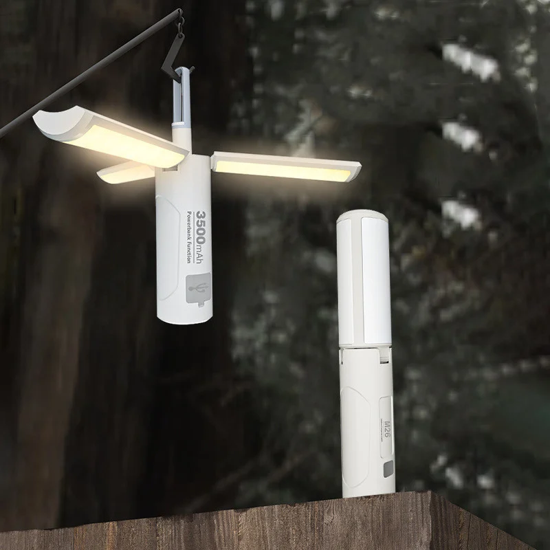 Outdoor LED Camping Lamp Folding Light Type-C USB